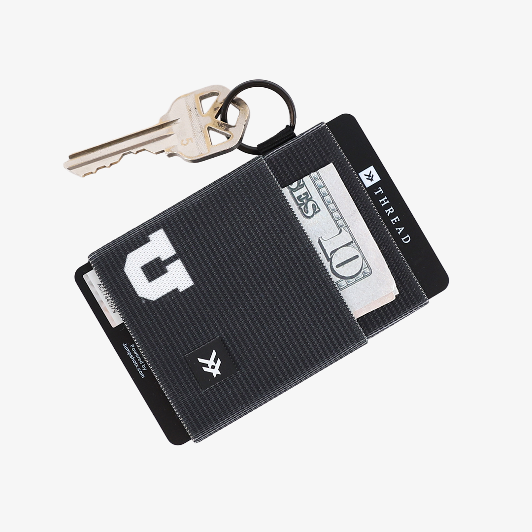 UofU Black - Elastic Wallet