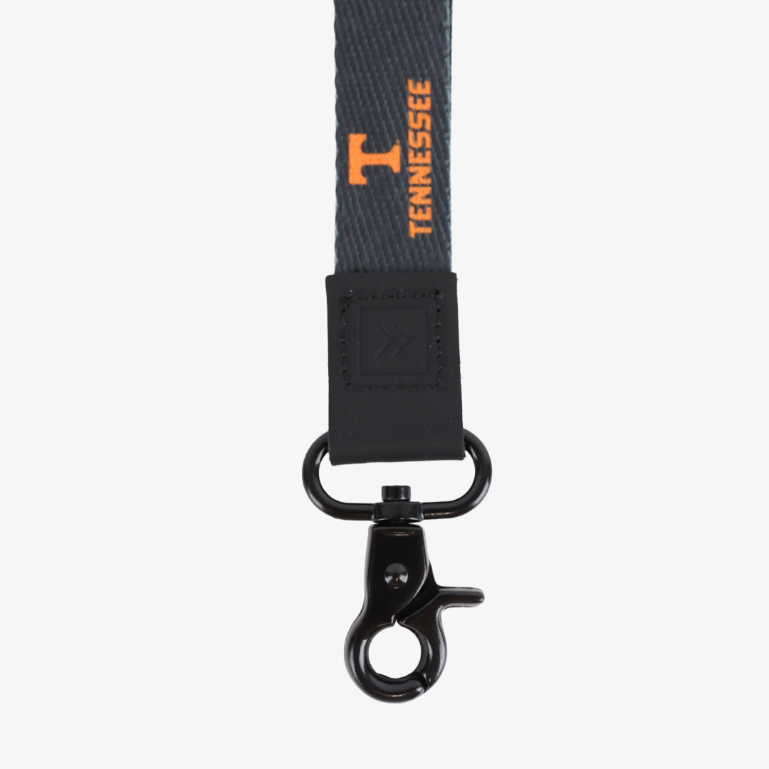 Tennessee Black - Wristlet Keychain