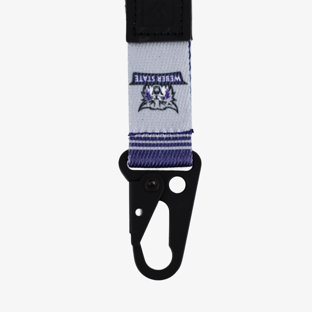 Weber State Purple - Keychain Clip
