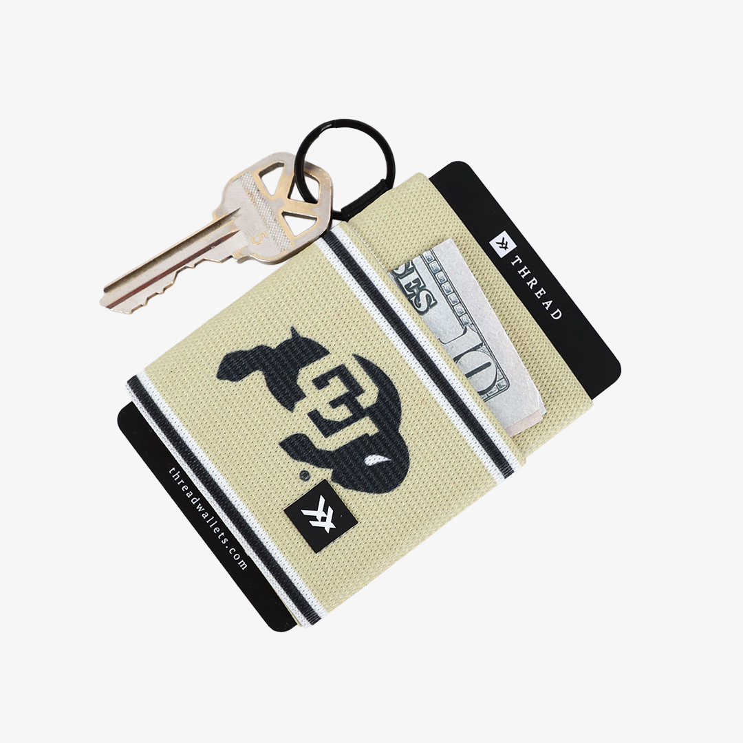 Colorado Boulder Buffalo - Elastic Wallet