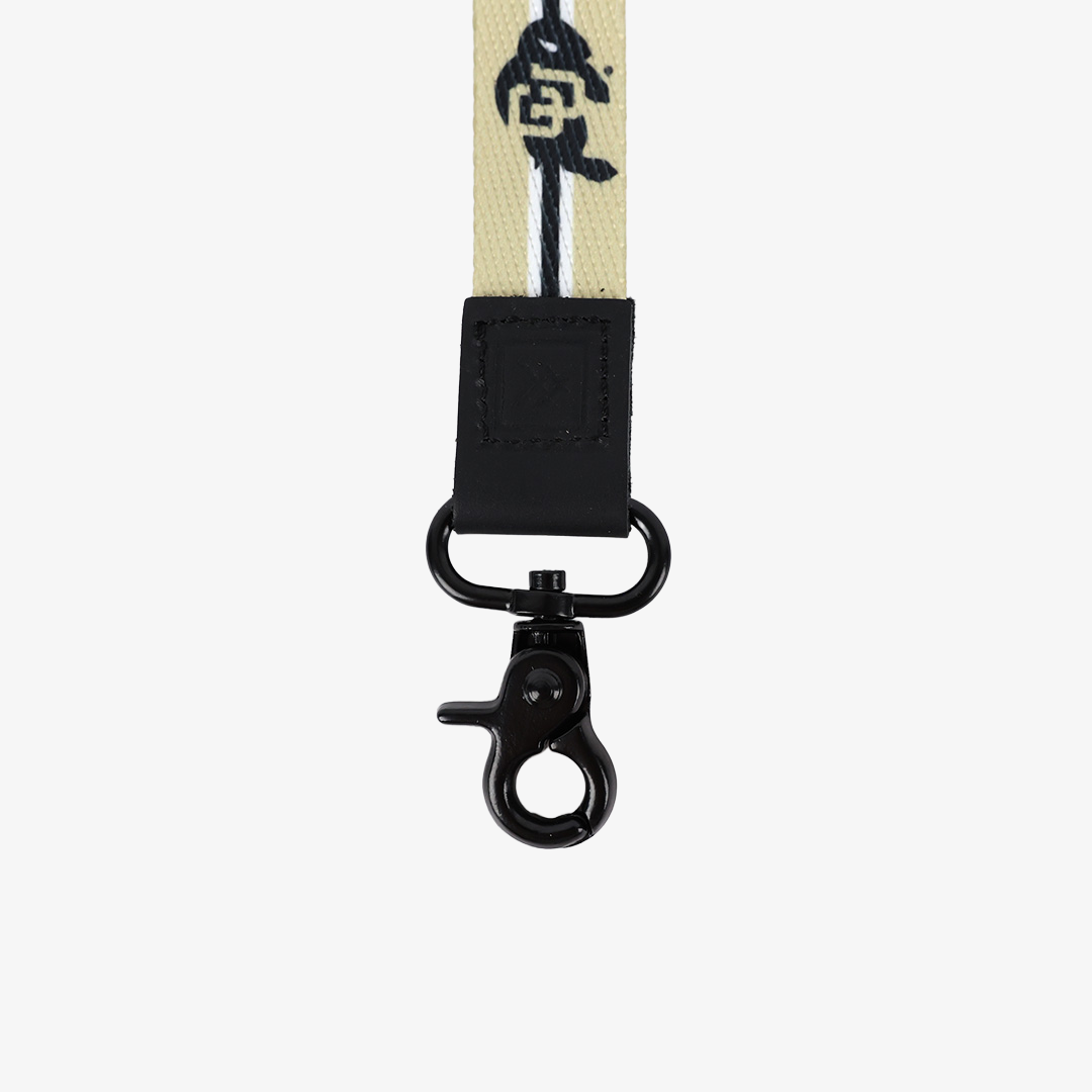 Colorado Boulder Buffalo - Wristlet Keychain