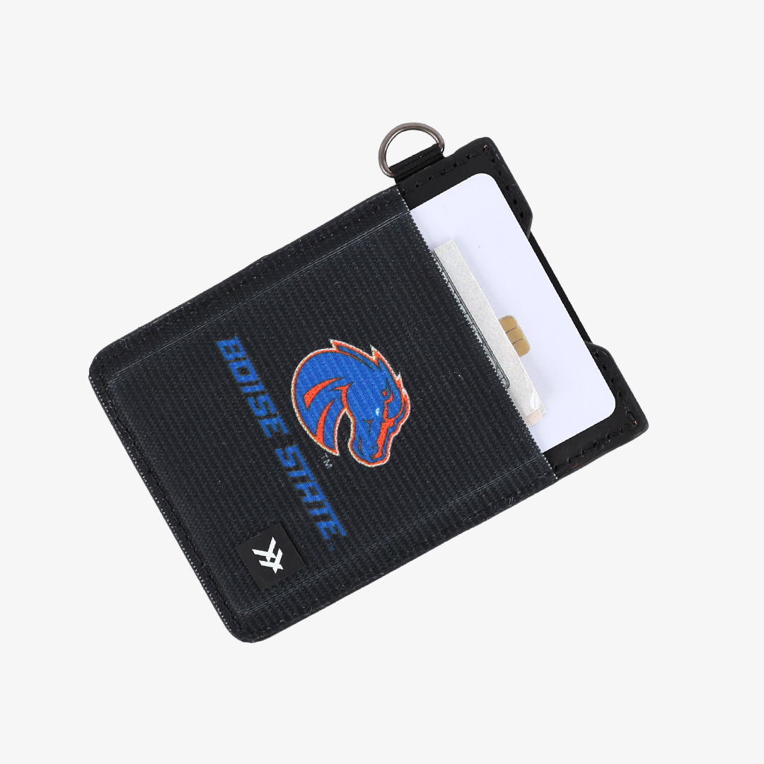 Boise Black - Vertical Leather Wallet