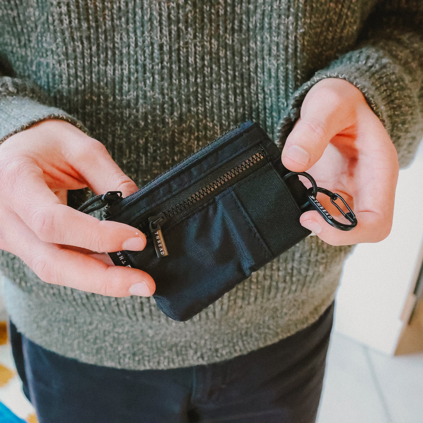 Adventure Pouch Wallet - Black - Thread®