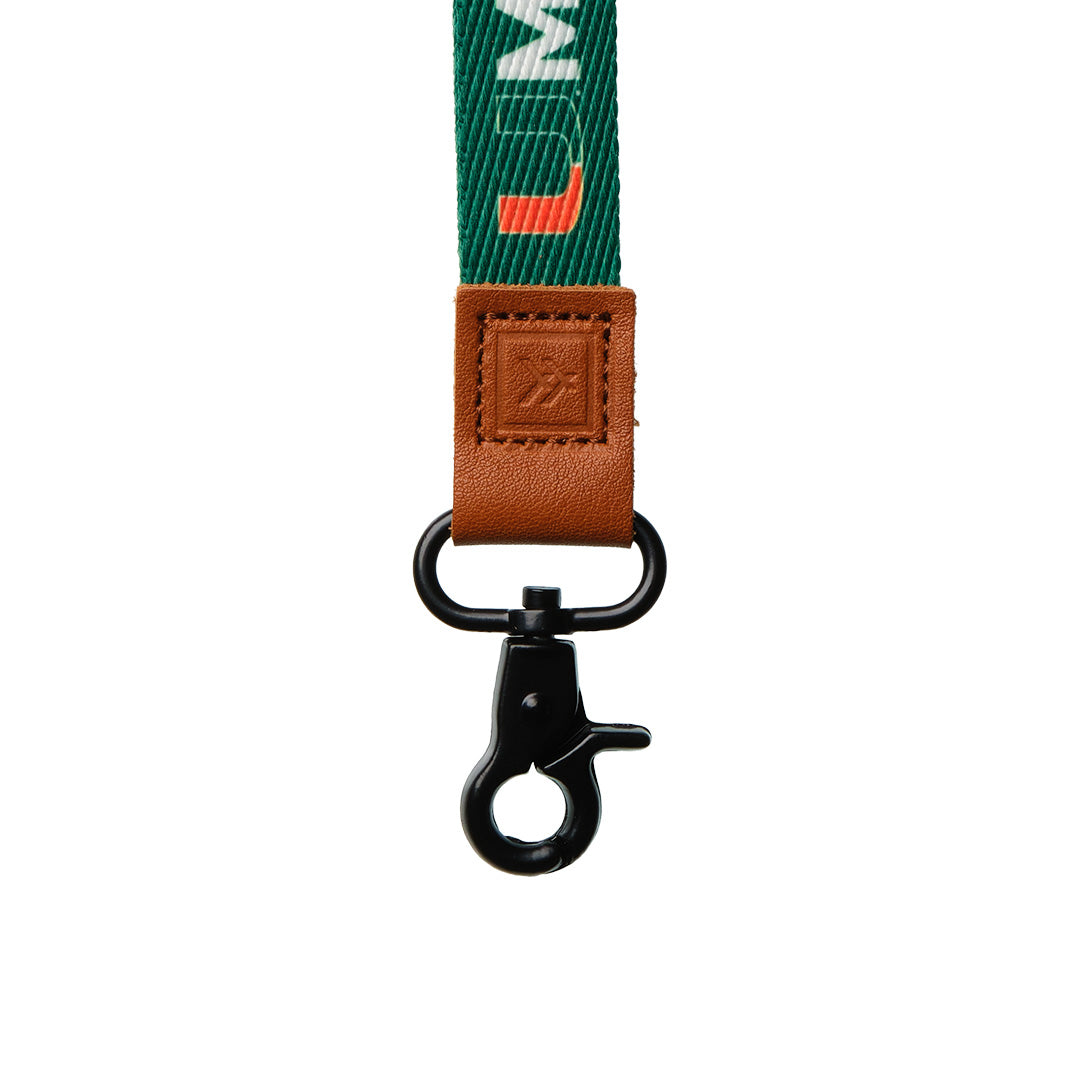 Wristlet Keychain - University of Miami Green - Thread®