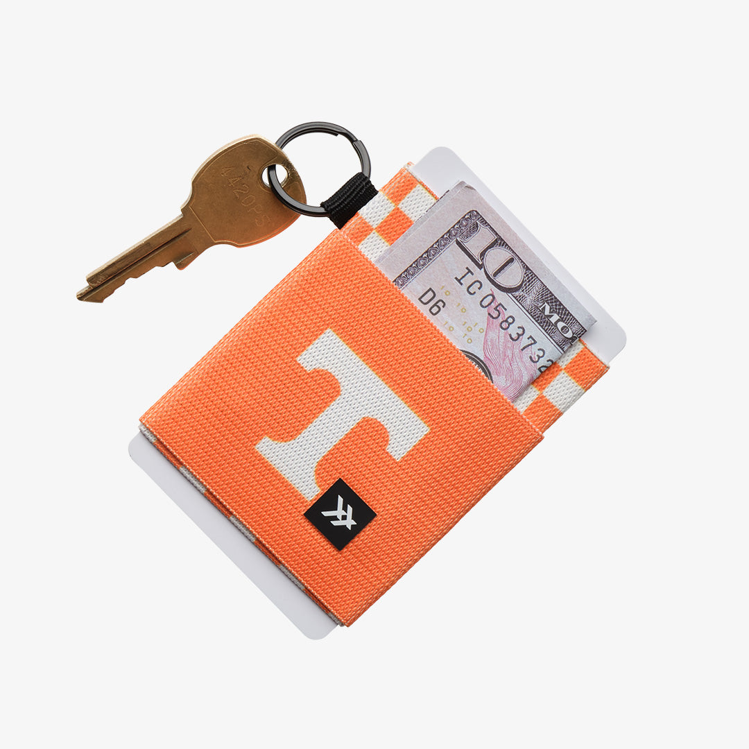 Elastic Wallet - Tennessee Checkerboard - Thread®