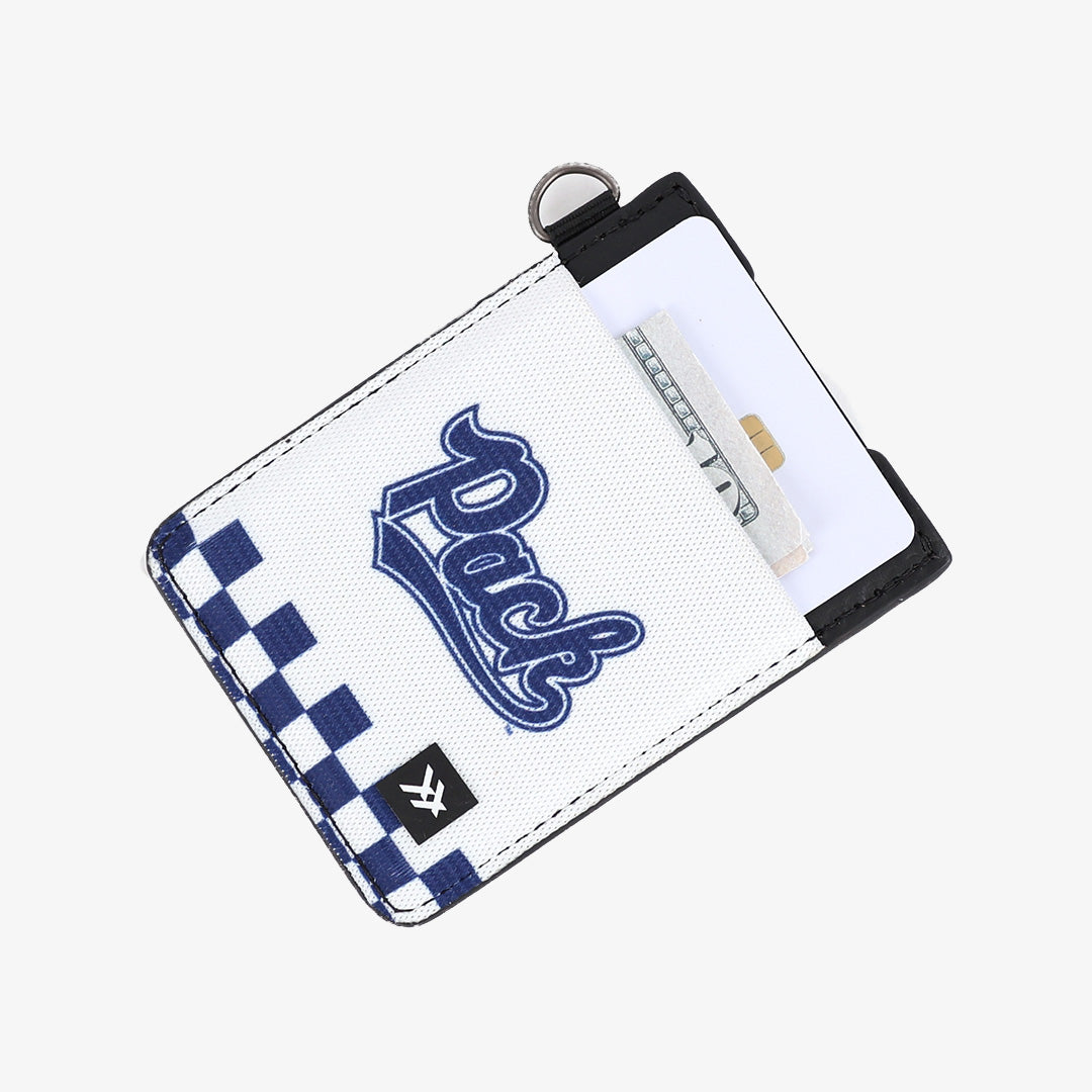 Nevada Checker - Vertical Leather Wallet