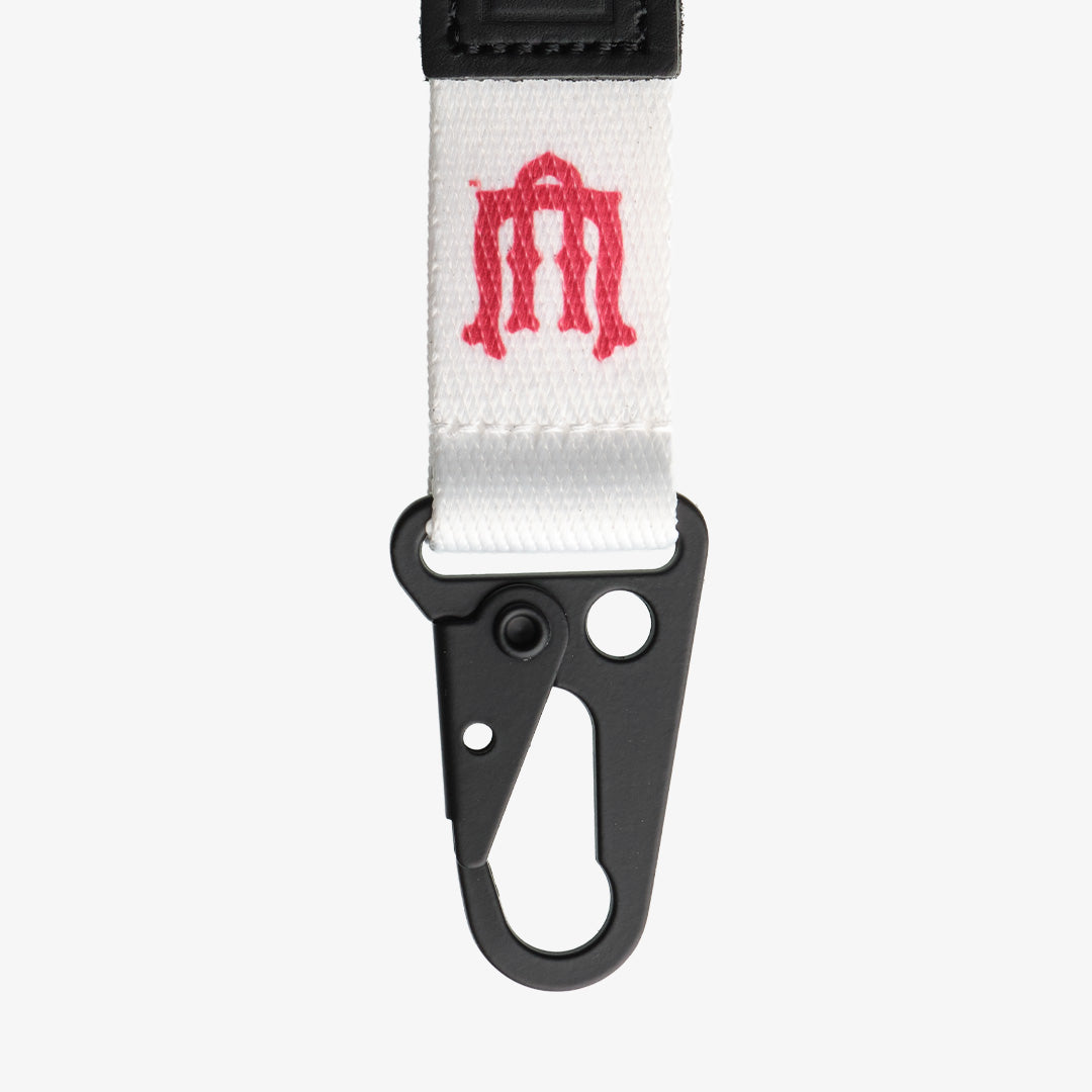 Keychain Clip - UofU Interlocking White - Thread®