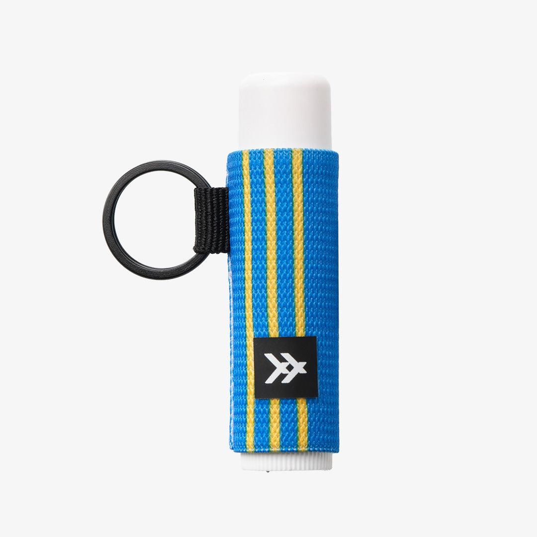Chapstick Holder Keychain - Kansas Stripe - Thread®