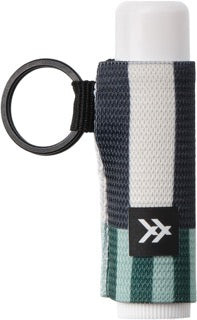 Mod Stripe - Chapstick Holder Keychain