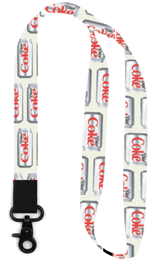 Diet Coke Cans - Neck Lanyard