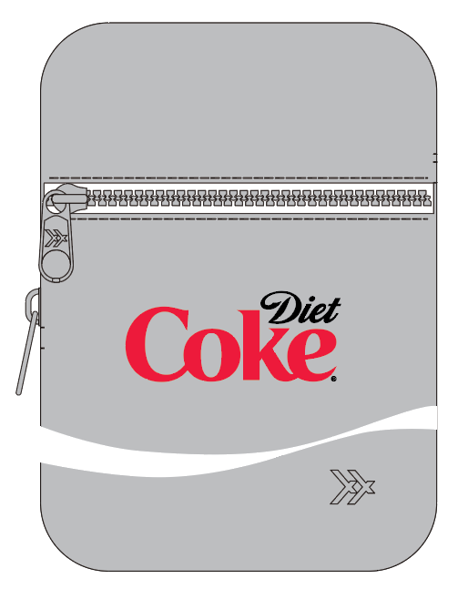 Diet Coke Logo Crossbody Bag