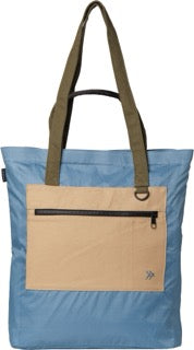 Olive/Surf Blue - Utility Tote Bag