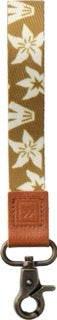 Beach Garden - Wristlet Keychain