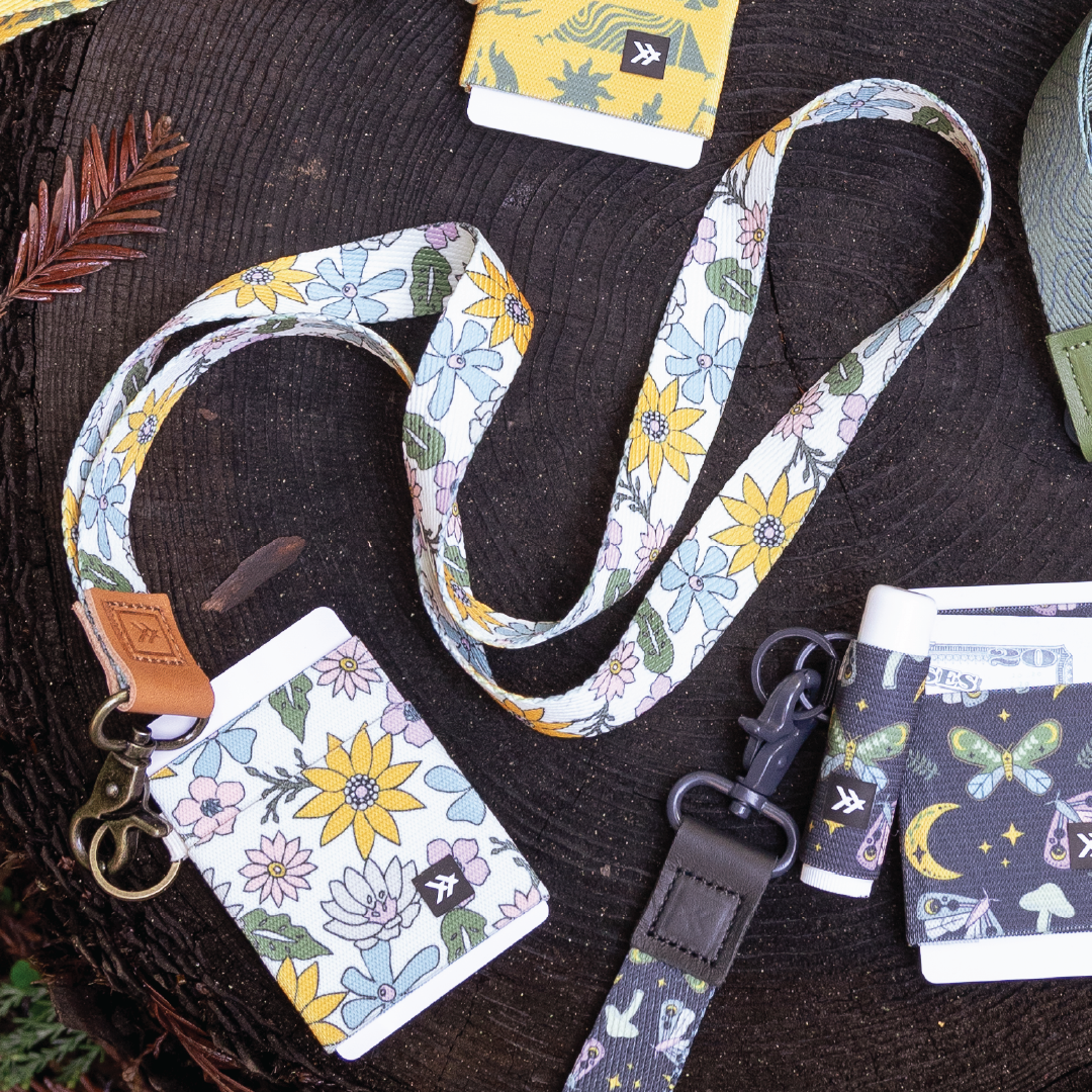 Neck Lanyard - Mountain Flowers - Thread®