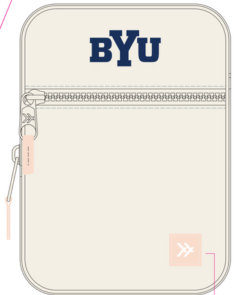 Crossbody Bag - BYU White - Thread®