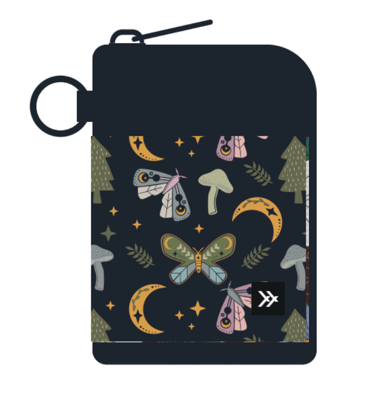 Forest Critters - Leather Zip Wallet