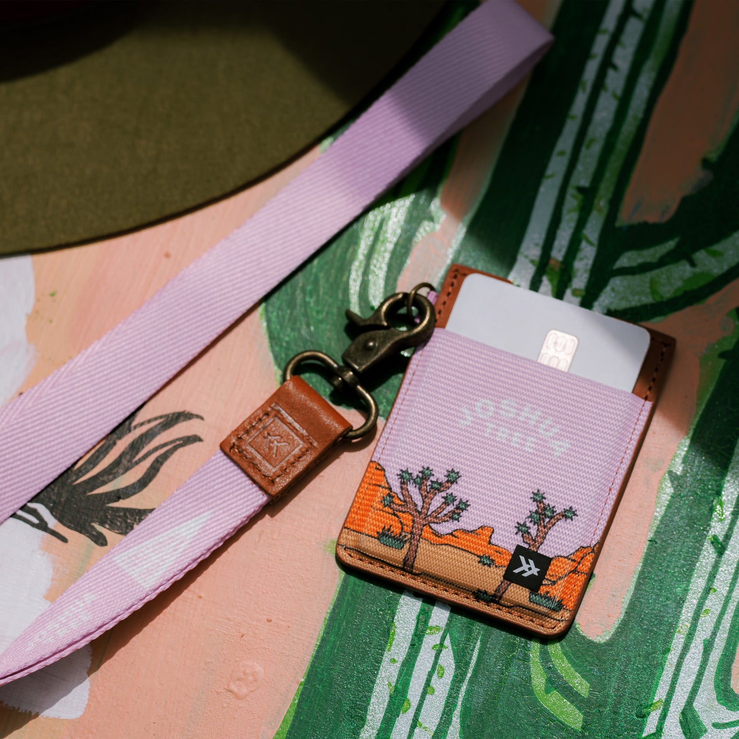 Vertical Leather Wallet - Joshua Tree - Thread®