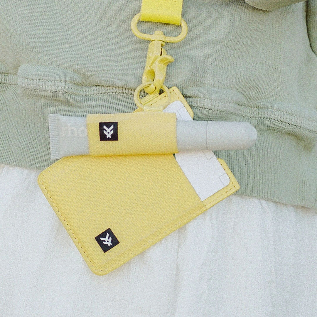 Chapstick Holder Keychain - Lemon - Thread®