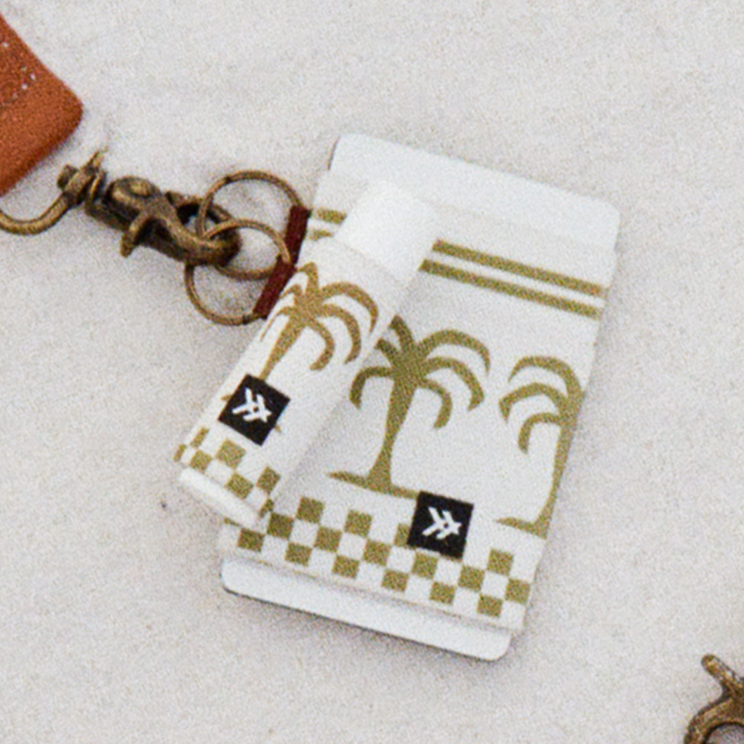 Elastic Wallet - Palm Tree - Thread