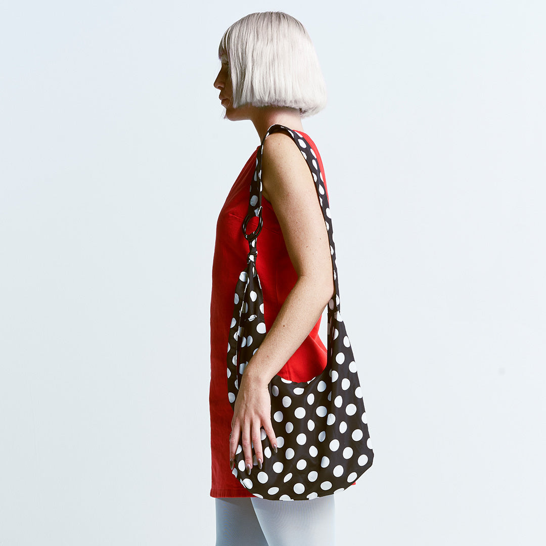 Small Slouchy Shoulder Bag - Polka Dot - Thread®