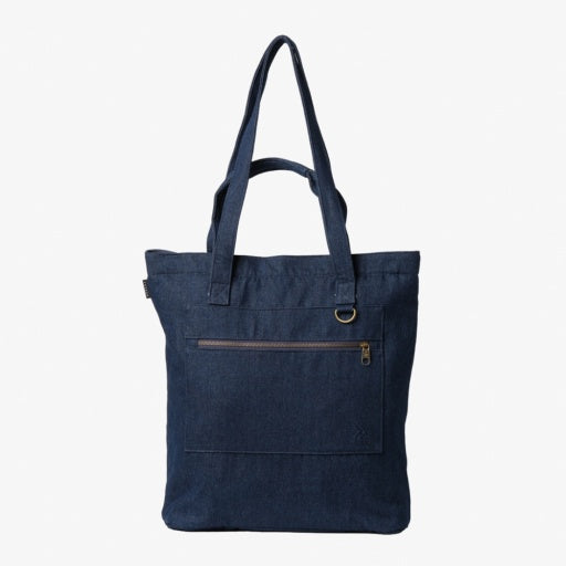 Denim Utility Tote Bag