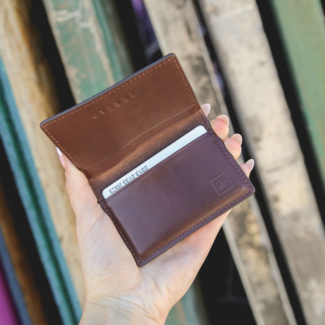 Leather Bifold Wallet - Chocolate - Thread®