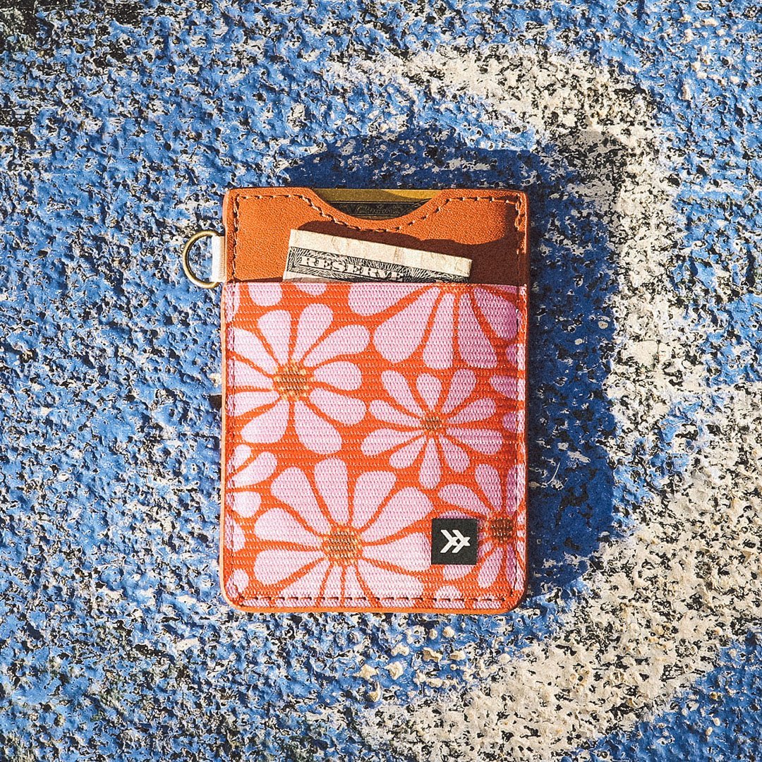 Vertical Leather Wallet - Emmeline - Thread®