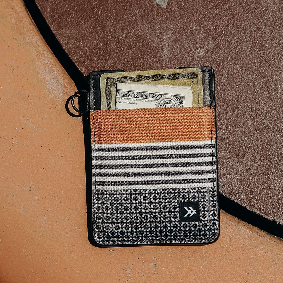 Vertical Leather Wallet - Sanders - Thread®