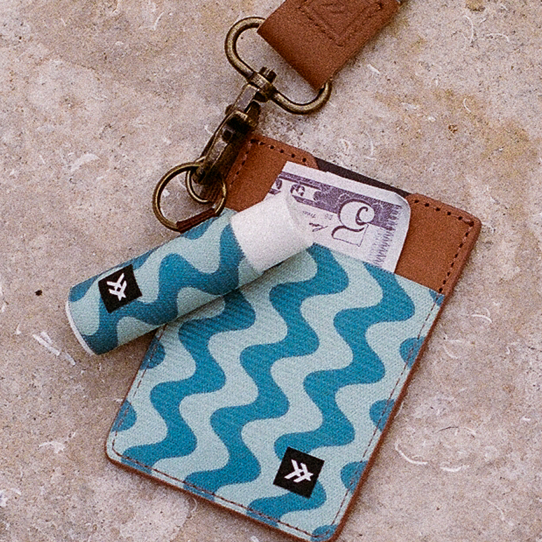 Chapstick Holder Keychain - Waves - Thread®