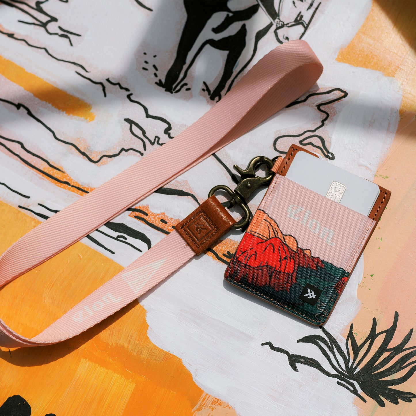 Vertical Leather Wallet - Zion - Thread®