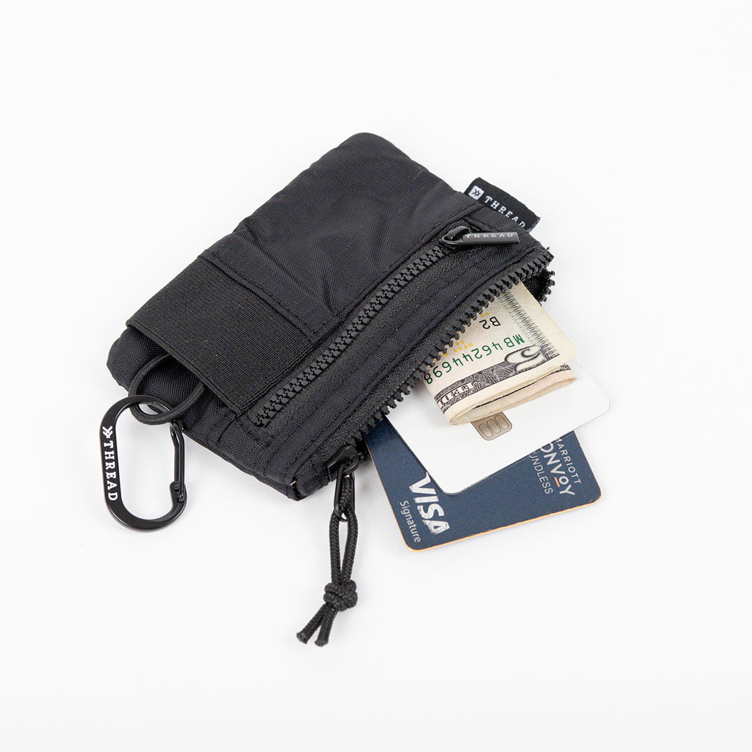 Adventure Pouch Wallet - Black - Thread®