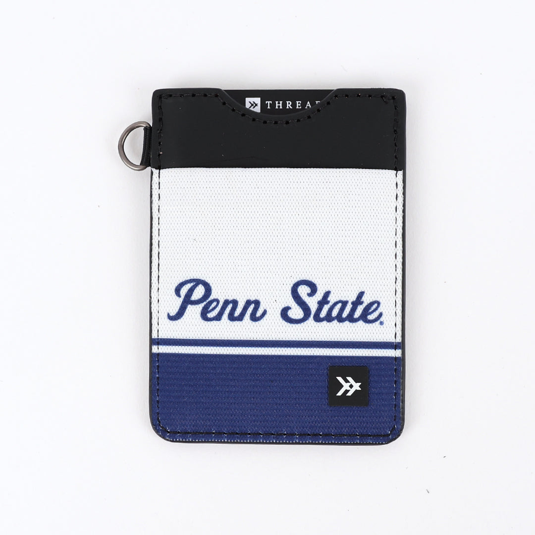Vertical Leather Wallet - Penn Cursive - Thread®