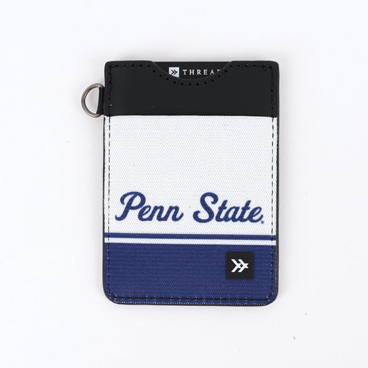 Vertical Leather Wallet - Penn Cursive - Thread®
