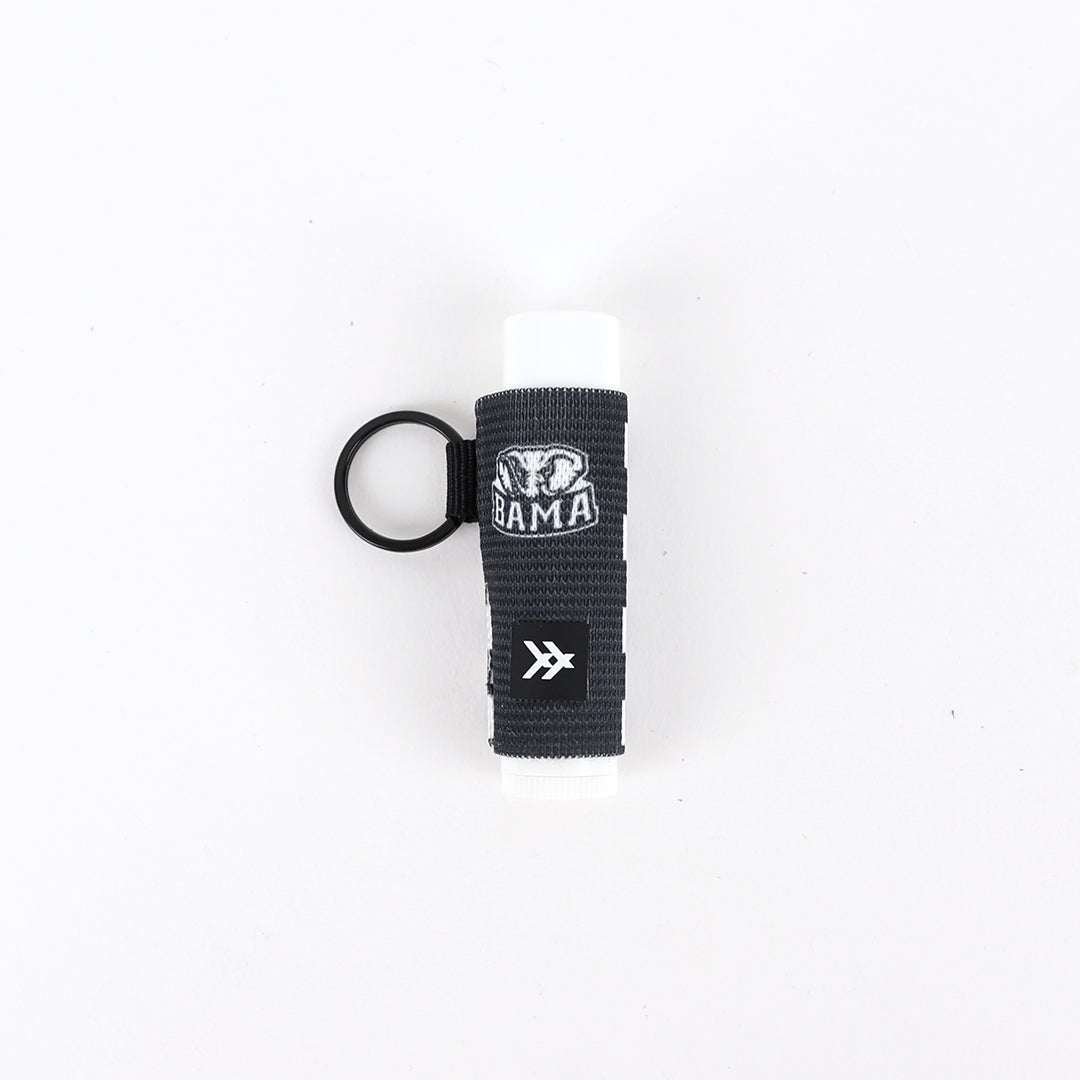 Chapstick Holder Keychain - Alabama Black Checker - Thread®