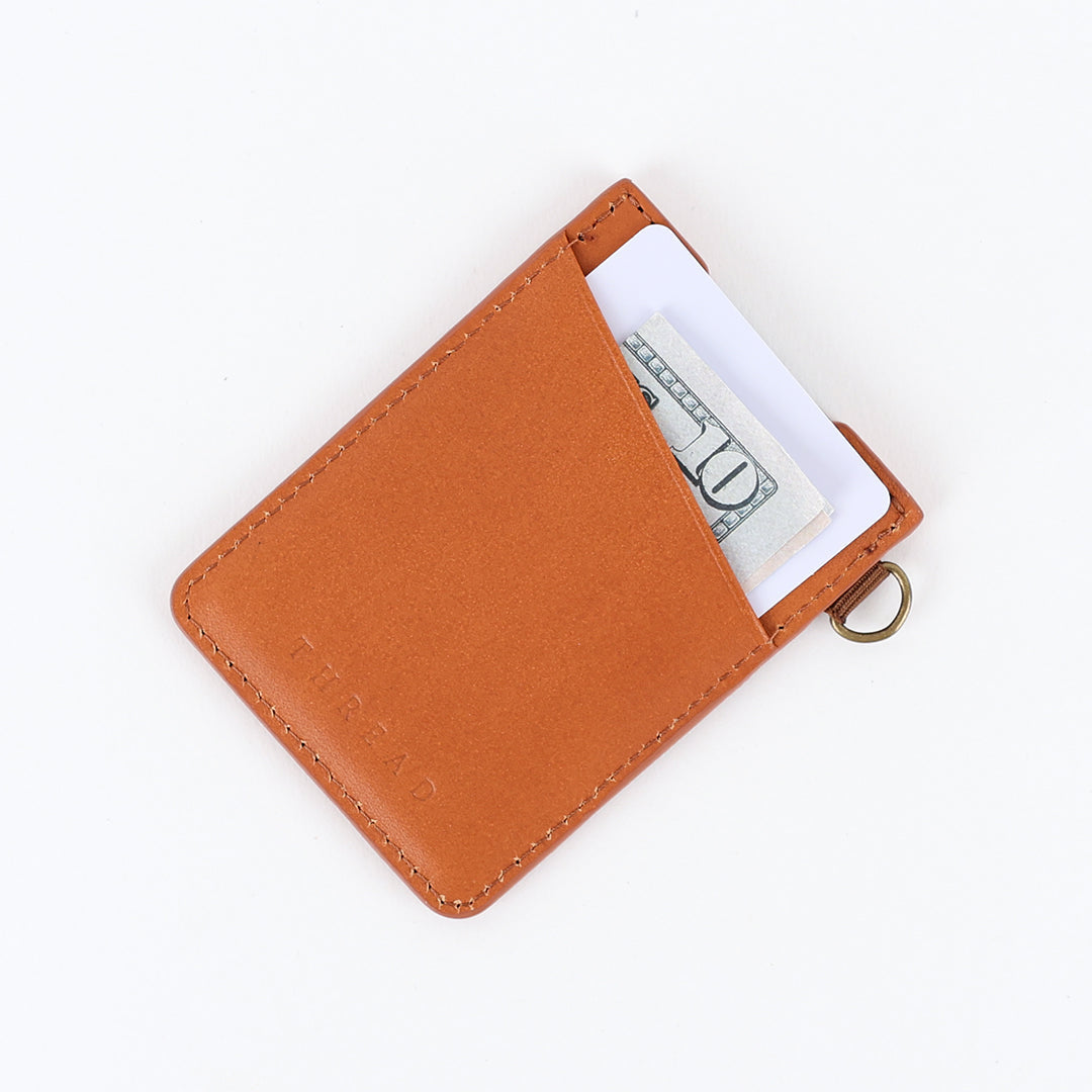 Vertical Leather Wallet - North Dakota Old Snorty - Thread®