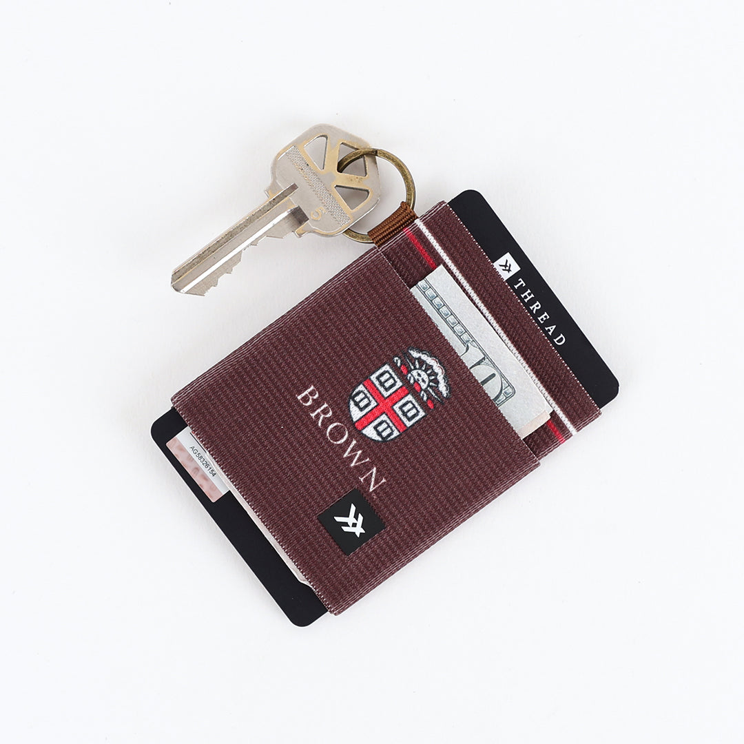 Elastic Wallet - Brown Crest - Thread®