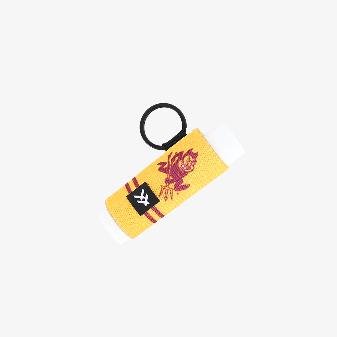 ASU Sun Devil - Chapstick Holder Keychain