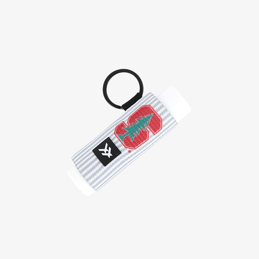 Stanford S - Chapstick Holder Keychain