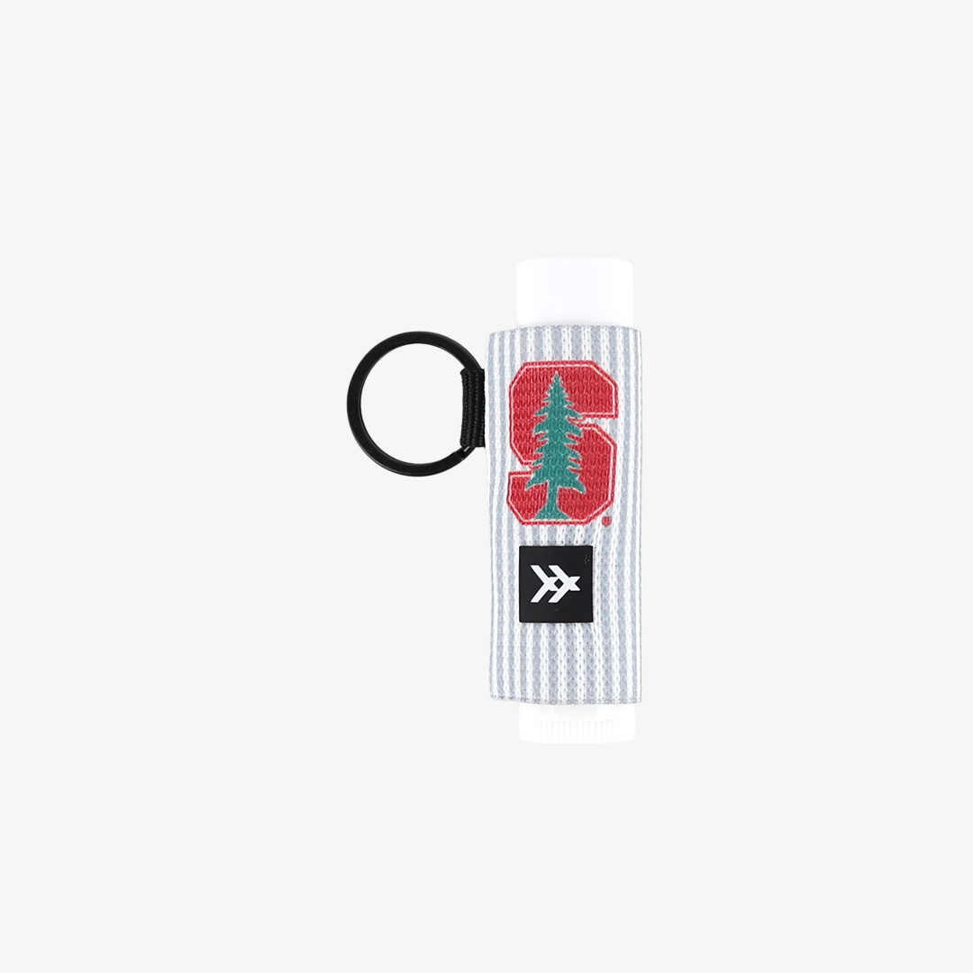 Stanford S - Chapstick Holder Keychain