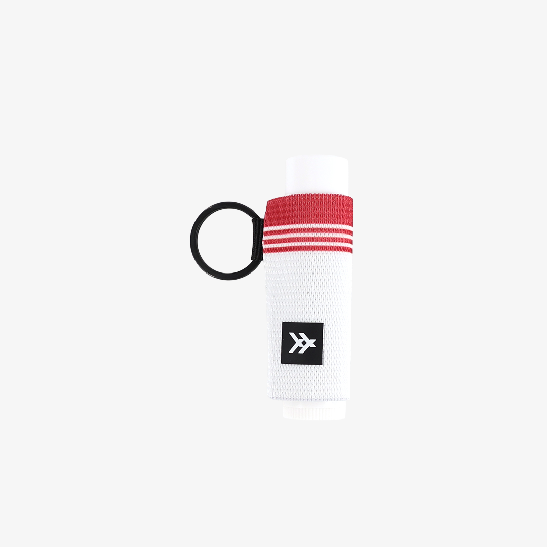 Stanford Stripes - Chapstick Holder Keychain