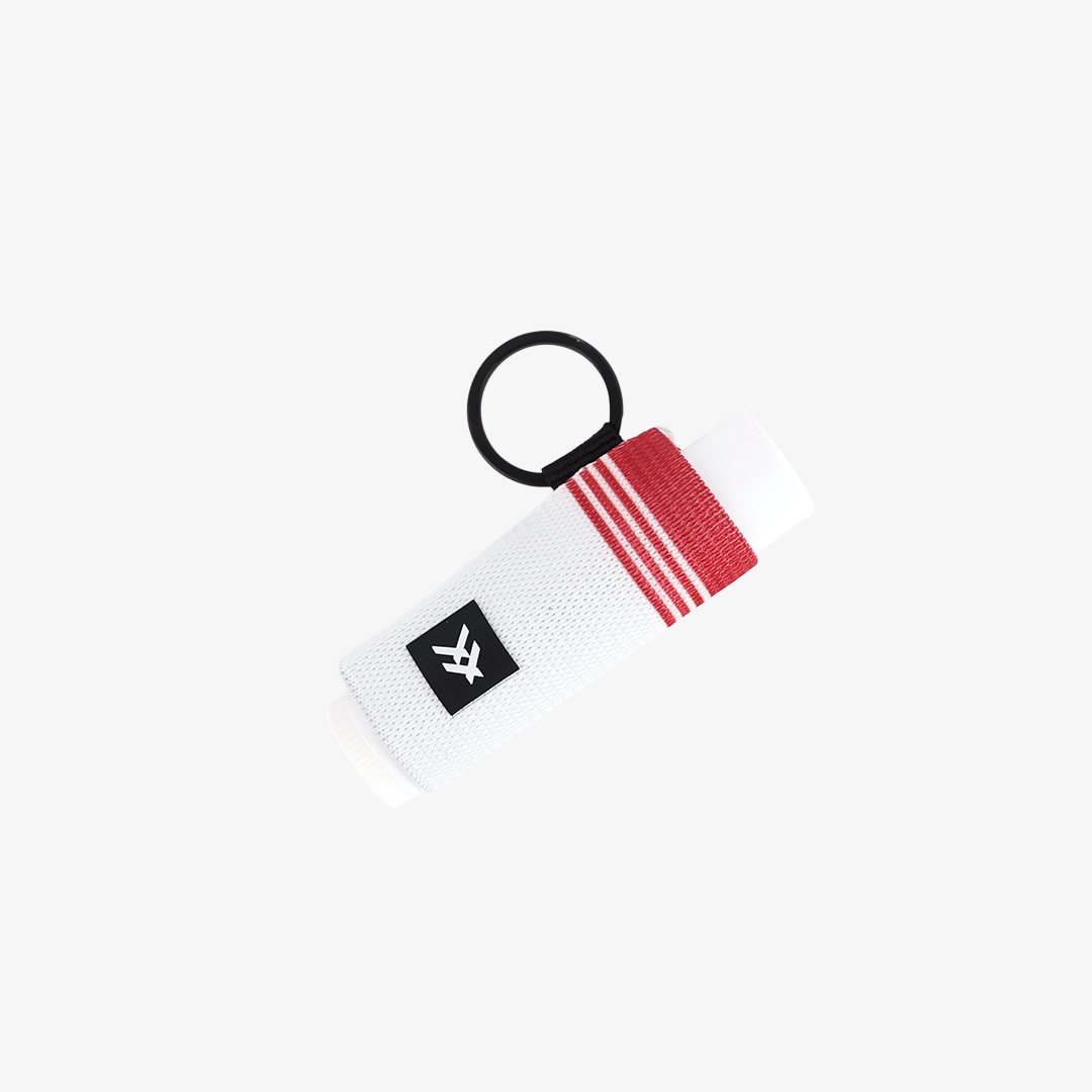 Stanford Stripes - Chapstick Holder Keychain