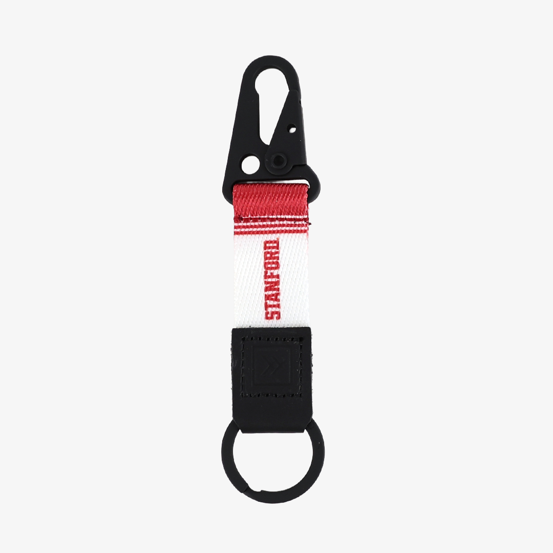 Stanford Stripes - Keychain Clip