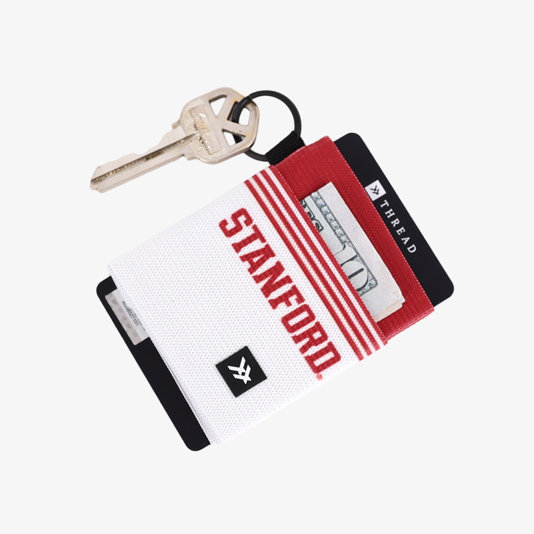 Stanford Stripes - Elastic Wallet