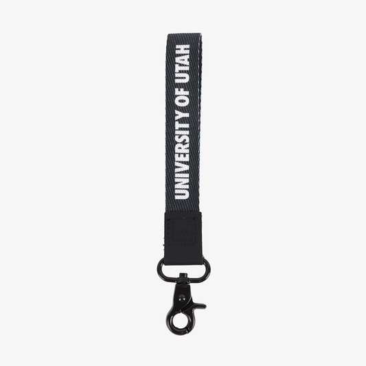 UofU Black - Wristlet Keychain