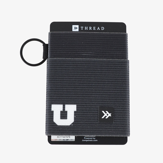 UofU Black - Elastic Wallet
