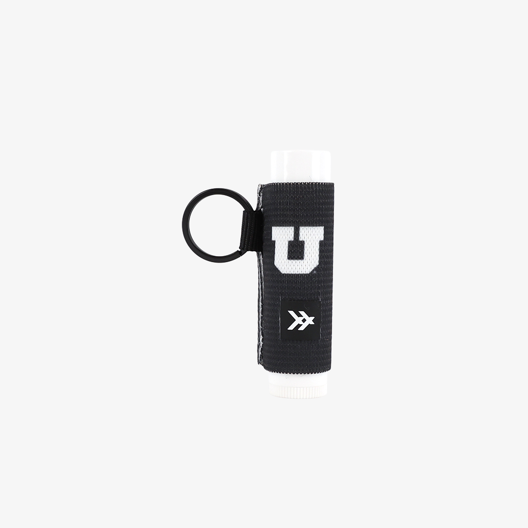 UofU Black - Chapstick Holder Keychain