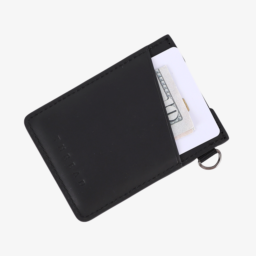 UofU Red - Vertical Leather Wallet