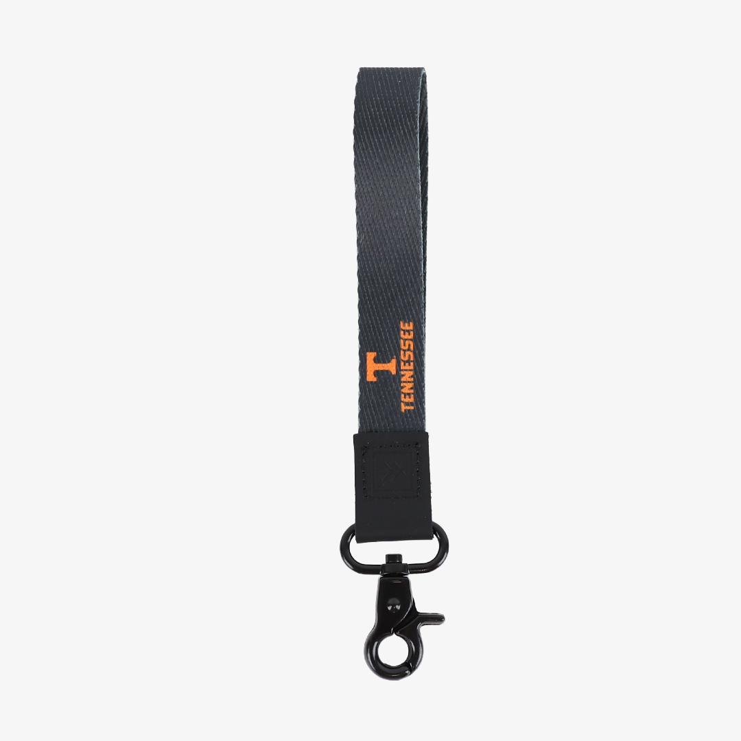 Tennessee Black - Wristlet Keychain