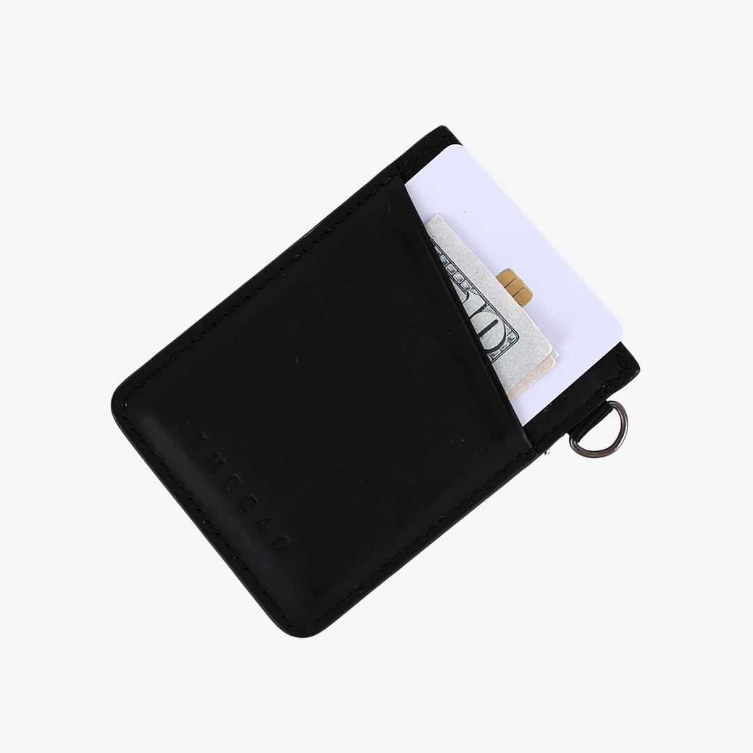 Iowa Red - Vertical Leather Wallet