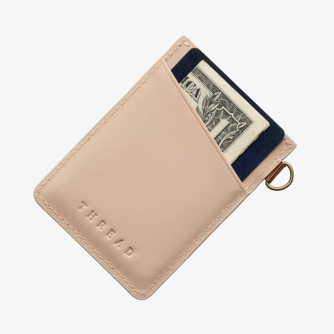 Vertical Leather Wallet - Realtree Advantage - Thread®